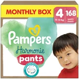 Pampers plenice hlačne, mesečno, Maxi S4, 168/1, 9-15 kg