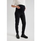 Defacto Boyfriend Ripped Detailed High Waist Straight Leg Long Maternity Pants X2069az23wn | Shoptok.si