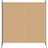 Pregrada sa 2 panela Bež 348 x 180 cm Tkanina | shoptok.hr