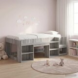  Krevet za djecu s ladicama Siva Sonoma 90 x 190 cm | shoptok.hr