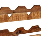  Stalak za vino Smeđa 100 x 45 x 33 cm Čvrsto Grubo Drvo Manga | shoptok.hr