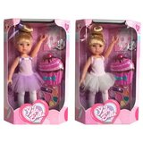 Magic Toys Lutka balerine s setom za ličenje in masko za obraz v dveh različicah | Shoptok.si