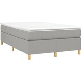  Okvir za krevet s oprugom svjetlosivi 120 x 200 cm od tkanine | Eponuda.ba