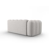 Micadoni Home svetlo siv modul za sedežno garnituro (levi kot) lupine | Shoptok.si
