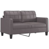 vidaXL 2-dijelni set sofa s jastucima sivi od umjetne kože | shoptok.hr