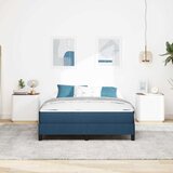  s opruga kutije Plava 140 x 200 cm tkanina | shoptok.hr