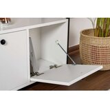 Hanah home Bela stranska mizica v mat dekorju 29,5x120 cm Solace – | Shoptok.si