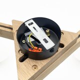  plafonski luster antonio 3xG9/5W/230V hrast/bela | Eponuda.com