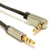 Audio kabl AUX PREMIUM 90 stepeni 3,5mm stereo to 3,5mm stereo, 1,8m, CCAP-444L-6