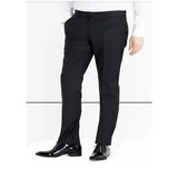 Dewberry 38731 Classic Mens Trousers-BLACK