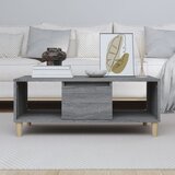  Stolić za kavu boja sivog hrasta 90x50x36,5cm konstruirano drvo | shoptok.hr