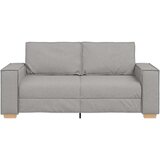 vidaXL Dvosjed Sofa Oblačno Siva 140 cm Tkanina | shoptok.hr