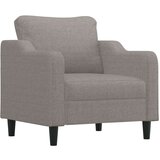 vidaXL 3-dijelni set sofa s jastucima smeđesivi od tkanine | shoptok.hr