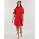 Polo Ralph Lauren Kratke obleke WOVEN-DRESSES Rdeča | Shoptok.si