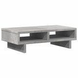  Stalak za monitor siva boja betona 50x27x15 cm drveni | shoptok.hr