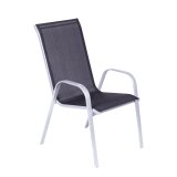 Outdorlife baštenska stolica COMO Metal i tekstil Crna Cene