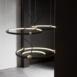 Toolight Black Ring led svjetiljka + daljinski upravljač APP692-30-50 | shoptok.hr