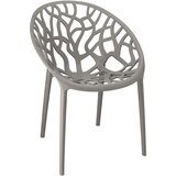 Jumi Stol ALBERO, umetna masa, siv, (22065377) | Shoptok.si