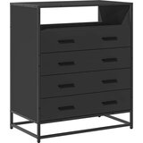  Ormar s ladicama crni 70x41x83,5 cm izrađeno drvo | shoptok.hr