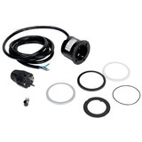 Boschmann BAC-PIX vgradna vtičnica 1x220V črna 2m 926.001 | Shoptok.si