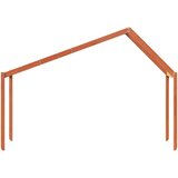  Krov za dječji krevet voštano smeđi 213x85 5x144 5 cm borovina | shoptok.hr