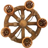  Drvena svjetiljka (petokraka) | shoptok.hr