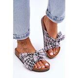Boto Women's Slides With Bow On The Platform Gray Vero | Shoptok.si