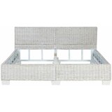  Okvir za krevet od prirodnog ratana sivi 160 x 200 cm | Eponuda.com