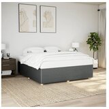 vidaXL Okvir kreveta bez madraca tamnosivi 180x200 cm od tkanine Cijene