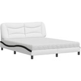  Krevet s madracem Hvar bijeli 160x200 cm od umjetne kože | shoptok.hr