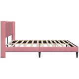  Krevetna konstrukcija Ružičasta 180 x 200 cm Baršun | shoptok.hr
