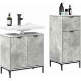  Set namještaja za kupaonicu s ladicama 2 pcs Betonski sivi | Eponuda.ba