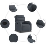  Naslonjač tamnosivi baršunasti | shoptok.hr