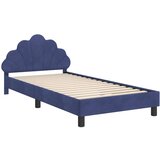 Otroški posteljni okvir z vznožjem Policijska modra 80 x 200 cm, (5000104604) | Shoptok.si