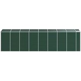  Vrtno spremište zeleno 191 x 725 x 198 cm od pocinčanog čelika | Eponuda.ba