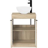  Set namještaja za kupaonicu Hrast sonoma Konstruirano drvo | shoptok.hr