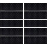 vidaXL Gazišta za stepenice 10 kom 25 x 75 cm gumena | shoptok.hr