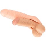 Realistixxx Double F - realistični dildo s prstenom za penis (prirodni) | shoptok.hr