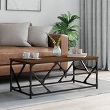  Stolić za kavu boja smeđeg hrasta 100x50x40cm konstruirano drvo | Eponuda.com