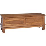 TV stalak s ladicama Smeđa 110 x 35 x 40 cm Čvrsto teak drvo | shoptok.hr