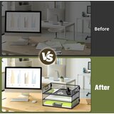 MAILAIN 3-nadstropni kovinski organizator za dokumente A4 | Shoptok.si