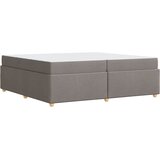  Krevetna konstrukcija Sivo-smeđa 200 x 200 cm tkanina | shoptok.hr