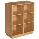 Hübsch Biblioteka u dekoru hrasta u prirodnoj boji 80x95x30 cm Disco – Cijene