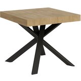 Itamoby   Clerk (90x90/194 cm) - hrast, barva nog: antracit - raztegljiva jedilna miza, (20842858) | Shoptok.si
