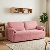 SOFA za 3 osobe Ružičasta 198 x 83 x 95 cm Baršun | Eponuda.ba