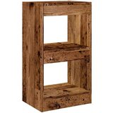 vidaXL Ormarić za knjige/Sobna pregrada staro drvo 40x30x72 cm | shoptok.hr