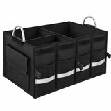  Veliki sklopivi organizator za prtljažnik 50L - crni | shoptok.hr