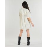 Vila Kratke obleke VIESMA 2/4 SHORT DRESS/C36 Bež | Shoptok.si