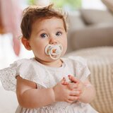 BabyOno ortodontska simetrična duda glow 6-18 mj, 2 kom | shoptok.hr