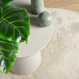  Tepih OVIEDO kratkih vlakana bež Ø 160 cm | shoptok.hr